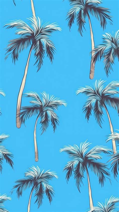 Palm trees backgrounds outdoors nature. | Premium Photo Illustration ...