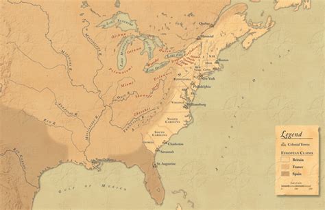 European territorial claims in America | Fort Pitt Museum | Custom ...