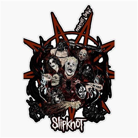 Amazon Slipknot Music Sticker Bumper Sticker Vinyl Decal 5