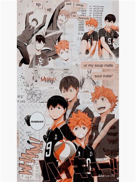 Haikyuu Poster For Sale By Marucchi Redbubble