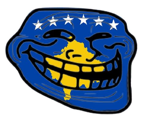 Kosovo Trollface Trollface Know Your Meme