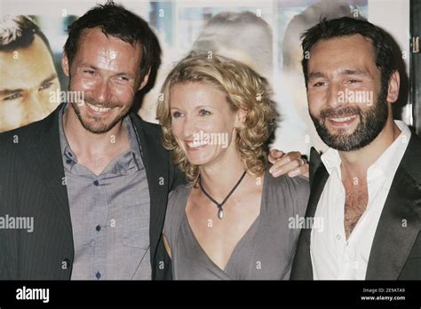 Julien Boisselier Alexandra Lamy And Gilles Lellouche Attends The