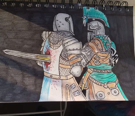 Another Drawing Of My Warden For Honor Amino