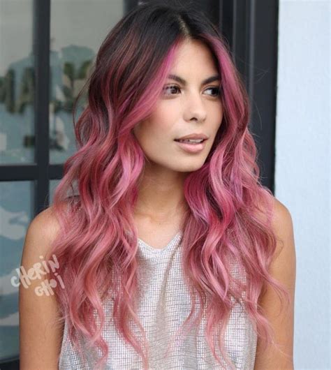 40 Ideas Of Pink Highlights For Major Inspiration Pink Hair