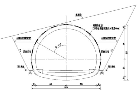 隧道棚洞的全套设计施工图纸cad版 路桥工程图纸 筑龙路桥市政论坛