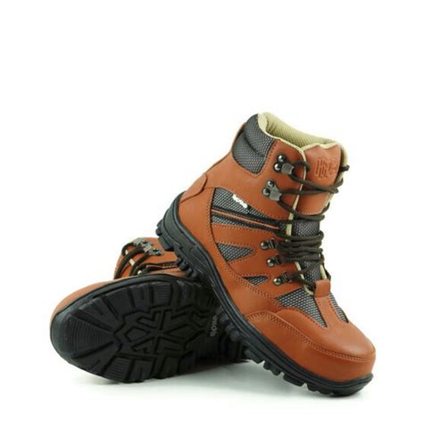 jual sepatu safety sepatu boots kerja sepatu proyek besi terbaru