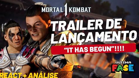 Mortal Kombat Shang Tsung E Reiko No Trailer De Lan Amento React