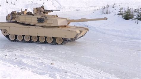 Us Tank Drivers Learn To Drift In Video By Norwegian Military Daily