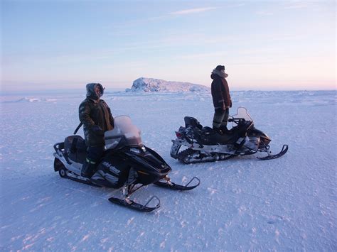 Bbc Films Nsidc Researcher At Work In Nunavut Canada National Snow