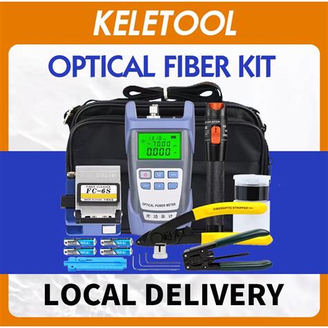 Jual Optic Ftth Tool Kit Kit Alat Ftth Serat Optik Dengan Fc S Fiber