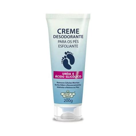 Creme Esfoliante Pés Flores Vegetais 200g