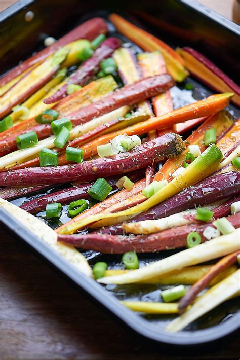 Carottes rôties au four recette facile et rapide