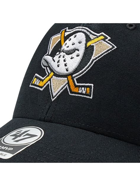 47 Brand Czapka Z Daszkiem Nhl Anaheim Ducks H Flgsw25gwp Bka Czarny