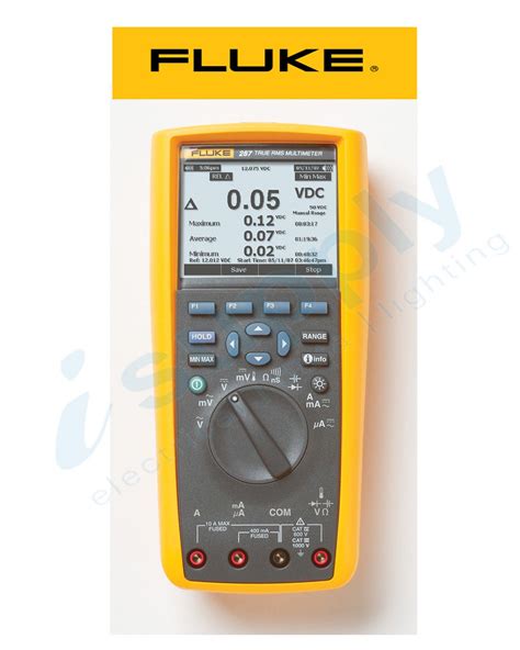 Fluke Multimeter 1000v True Rms Electronics Logging Tcapture Flu287 Ebay