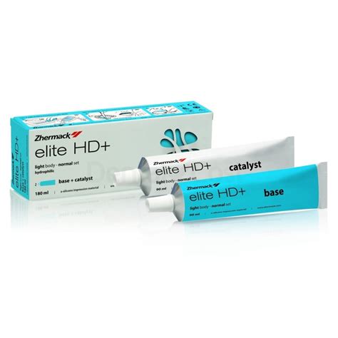 Elite Hd Light Body Fast Set Silicona Adici N Tubos Ml Zhermack