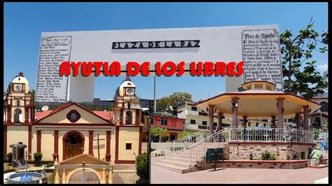 AYUTLA DE LOS LIBRES Plaza De La Paz HAMBURGUESAS YouTube