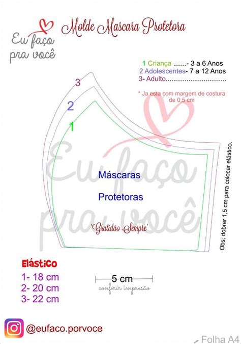 Máscara De Proteção Artesanato Em Tecido Feltro E Moldes Para Artesanato