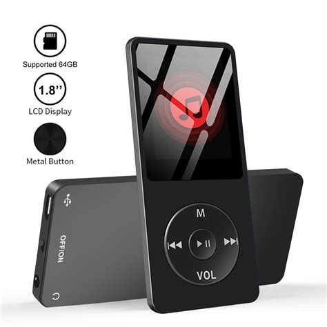 Tsv Gb Mp Player Hours Playback Lossless Sound Mp Music Player