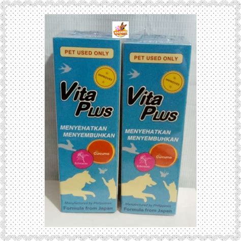 Jual Vita Plus 20ml Vita Plus 20 Ml Vitamin Anjing Vitamin Kucing