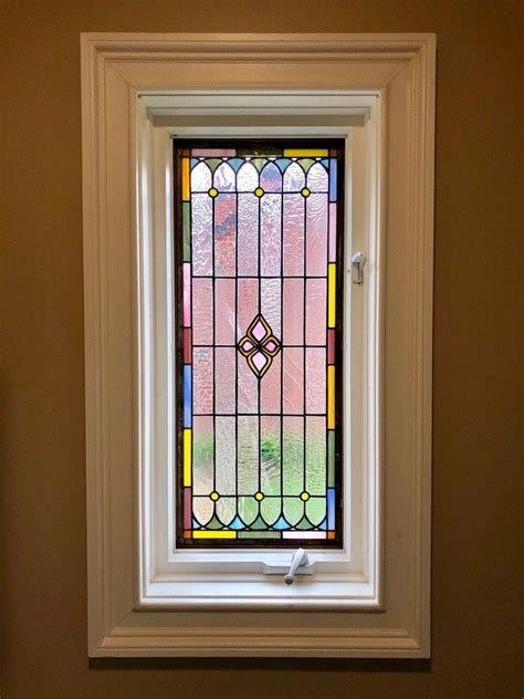 W Larmes Avec Vitrail Color Bordure Etsy France Stained Glass