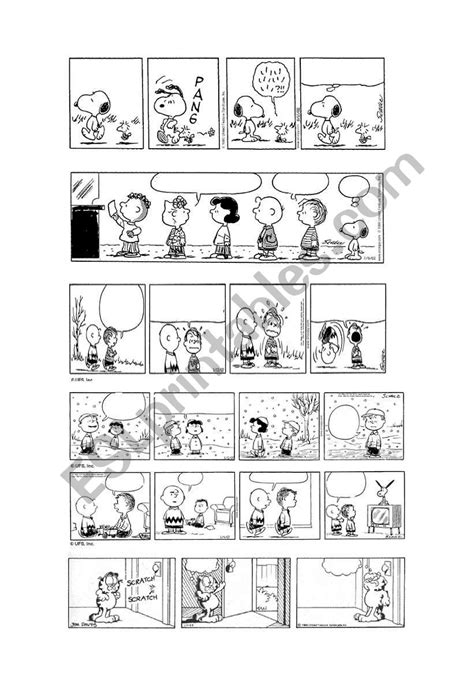 Printable Peanuts Comic Strips