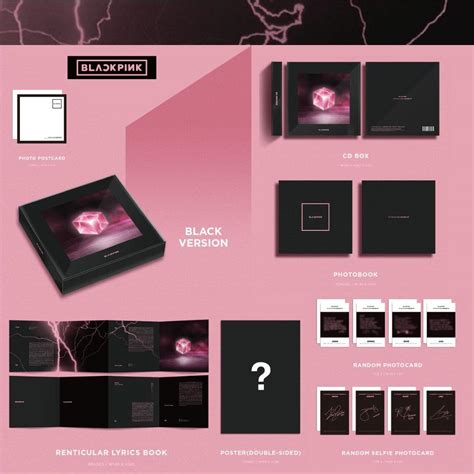 BLACKPINK SQUARE UP PINK 粉版 迷你一輯 含特典 專輯 含海報 興趣及遊戲 收藏品及紀念品 K