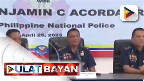 Na Rd Level Officers Ng Pnp Inirekomendadng Isailalim Sa