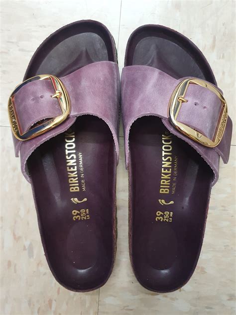 Happy Birk Day To Me Oiled Leather Madrid Big Buckle In Lavender Mist