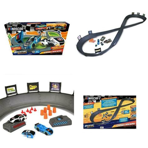 Big Race Track Set Toy Adventure Force Crash Racers Cars Figure