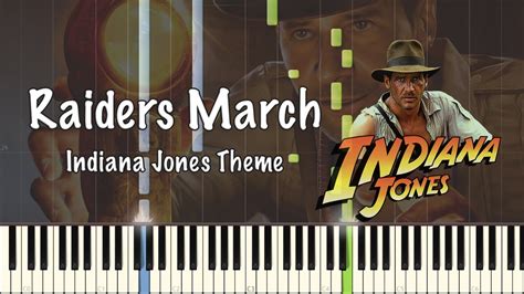 Indiana Jones『the Raiders March』piano Tutorial Youtube