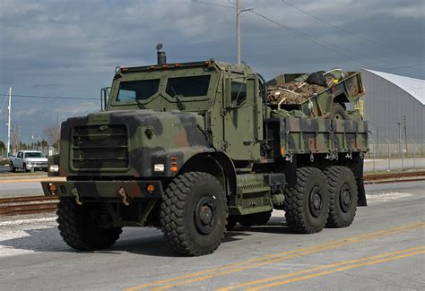 Marine Corps AMK23 Cargo Truck This AMK23 Armored 7 Ton Ca Flickr