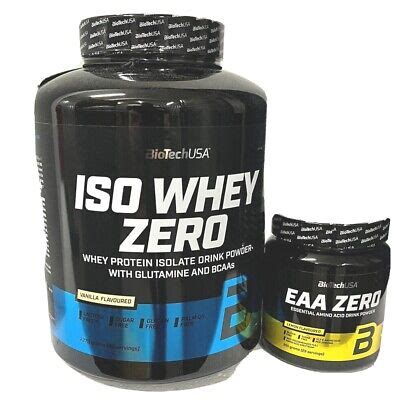 35 20 Kg BioTech USA ISO Whey Zero 2270g Bonus EAA Zero 350g EBay