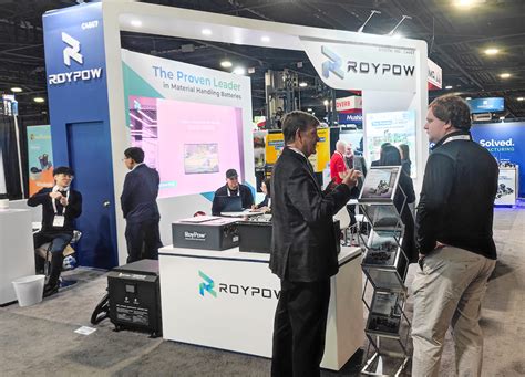 News Roypow Showcases Advanced Lithium Material Handling Power