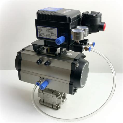 Pneumatic Actuator operated Ball valves – Hardware & Pneumatics