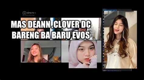 Pertama Kali SHANNON Dan UNA BA Baru EVOS DC Bareng Mas Dean Clover