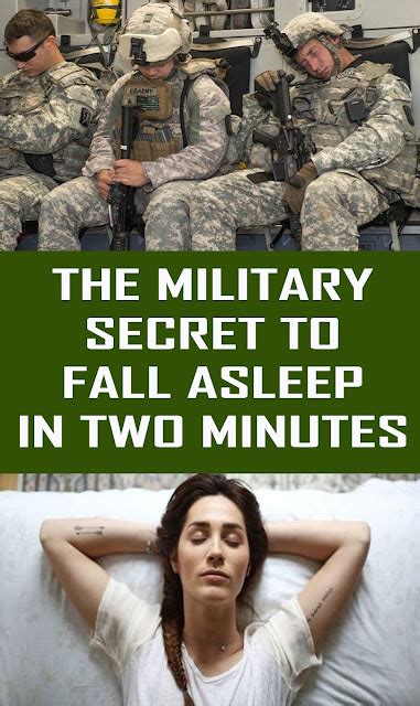 The Military Secret To Fall Asleep In Two Minutes Health Remedies Article