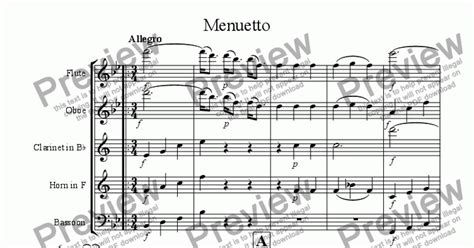 3movement Of Mozarts Fragmentquintet Completed Sheet Music Pdf