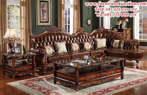 Kursi Sofa Jati Ukiran Mewah Desain Furniture Jepara Ukiran Klasik