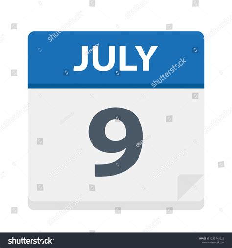 1,639 Calendar 9 July Royalty-Free Photos and Stock Images | Shutterstock