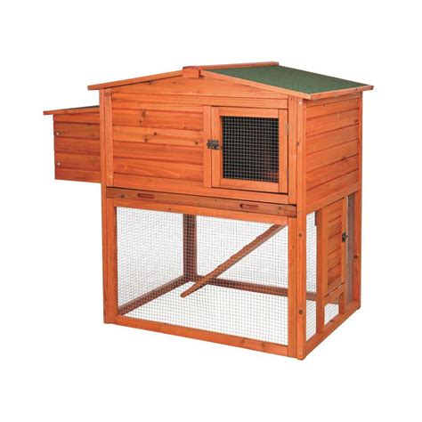 Trixie 2 Story Chicken Coop With Outdoor Run 55964 The Home Depot