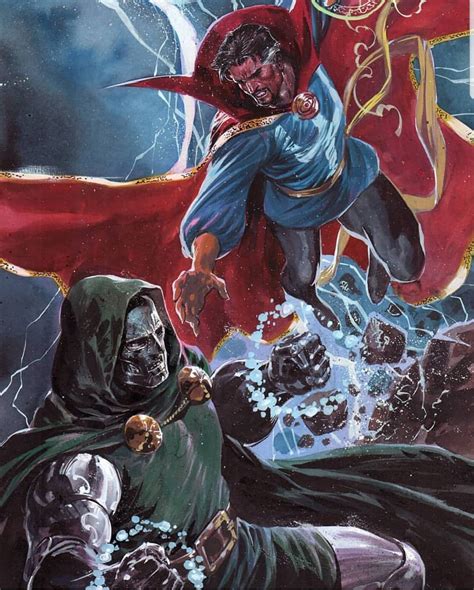 Dr Strange Vs Dr Doom Marvel Comics Wallpaper Marvel Characters