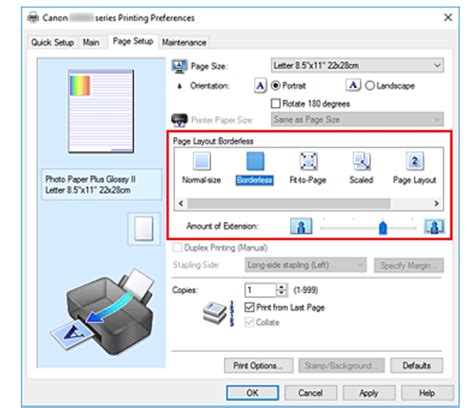 PIXMA g3060 borderless adjustment - Canon Community