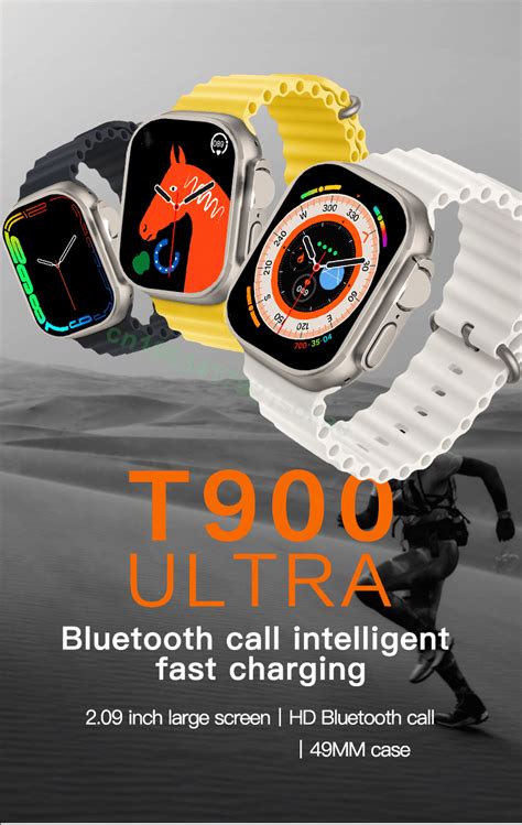 T Ultra Smart Watch Inch Big Display Easybuy