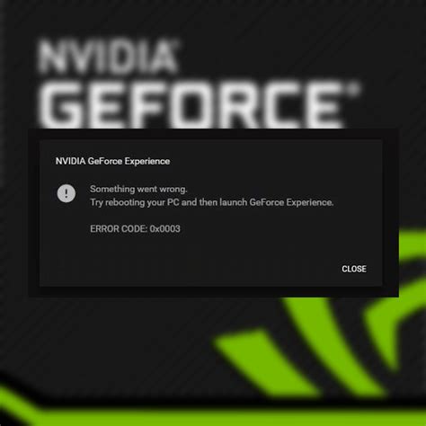 Reparar C Digo De Error X De Nvidia Geforce Experience Mistertek