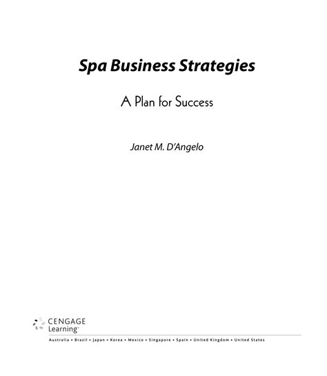 Massage Therapy Business Plan 10 Examples Format Pdf