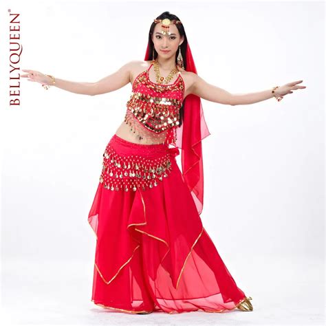 Promotion Women Sale Belly Dance Costume Set New High End