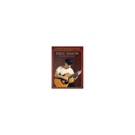 Music Sales Paul Simon - Acoustic Masters for Guitar (Guitar Tab) Music ...