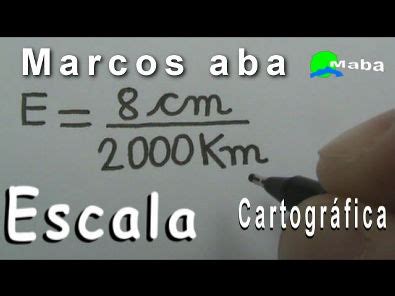 ESCALA CARTOGRÁFICA AULA 01 ENEM Agora vamos encontrar o valor