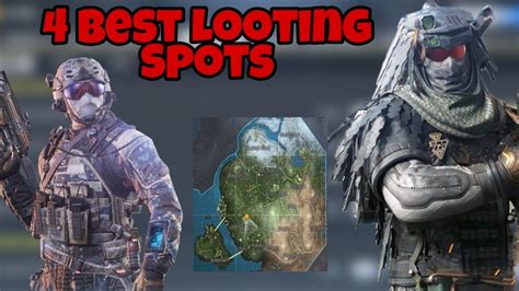 4 Best Loot Spots In Call Of Duty Mobile Battle Royale Youtube