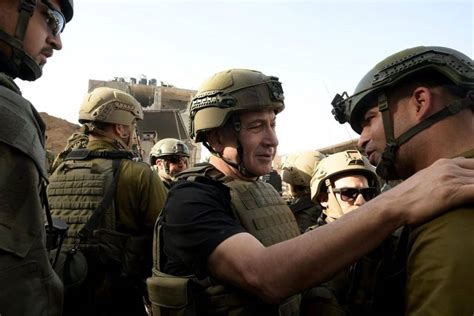 Netanyahu visits troops in Gaza: ‘We will continue until victory ...